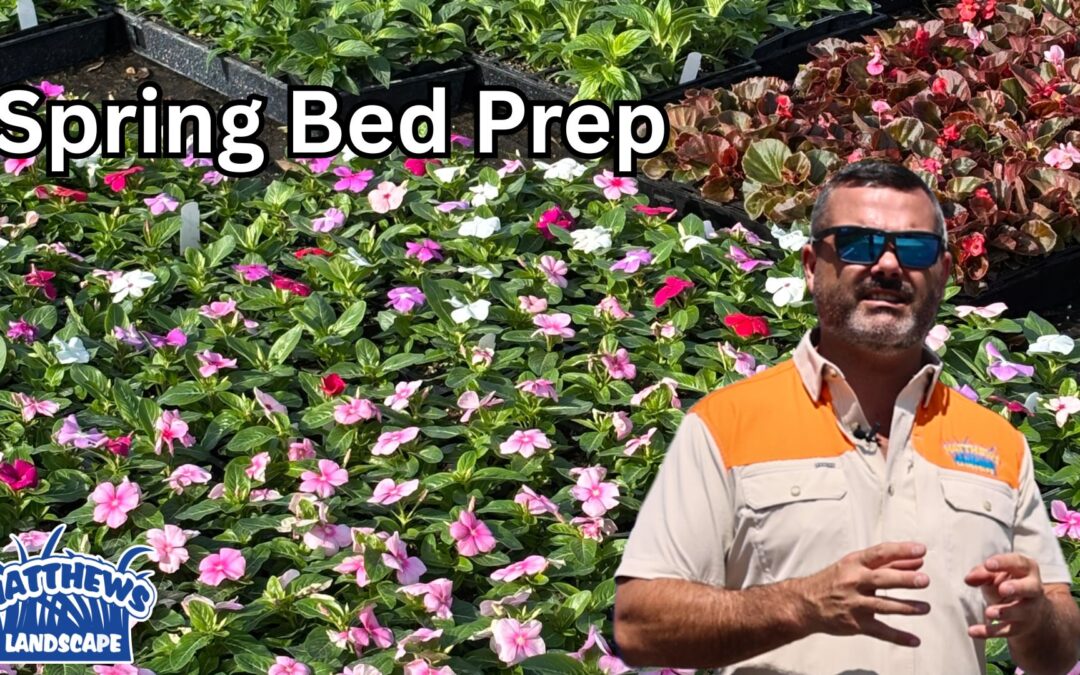 Spring Flower Bed Prep
